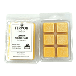 Fervor Candle Company Lemon Pound Cake Glitter Wax Melt