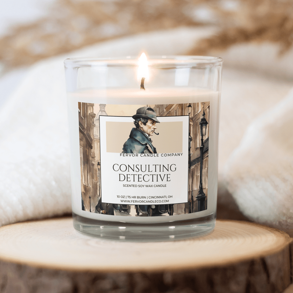 Fervor Candle Company Consulting Detective Candle