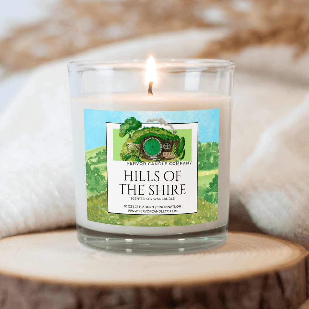 Fervor Candle Company Hills of The Shire Candle