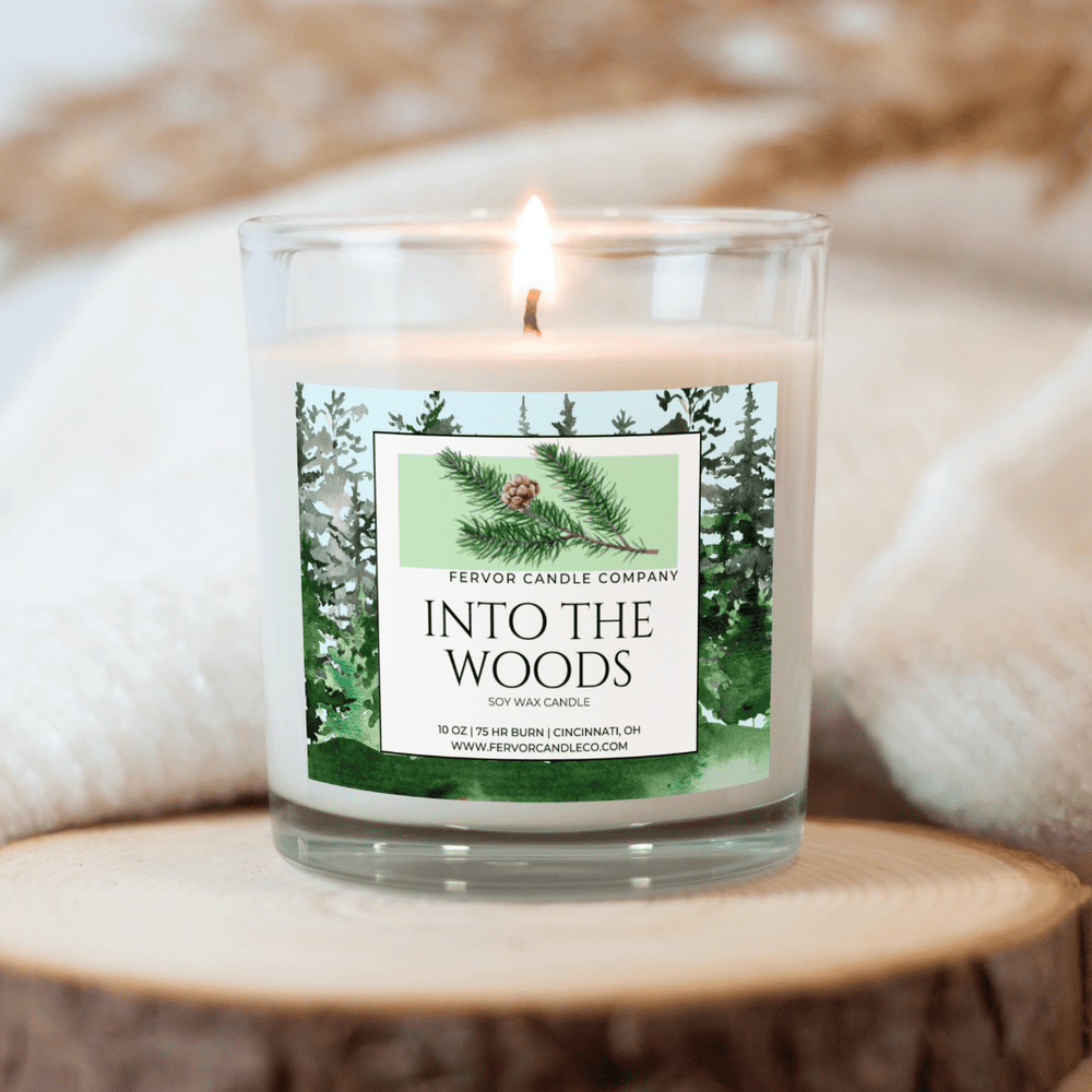 Fervor Candle Company Into The Woods Candle