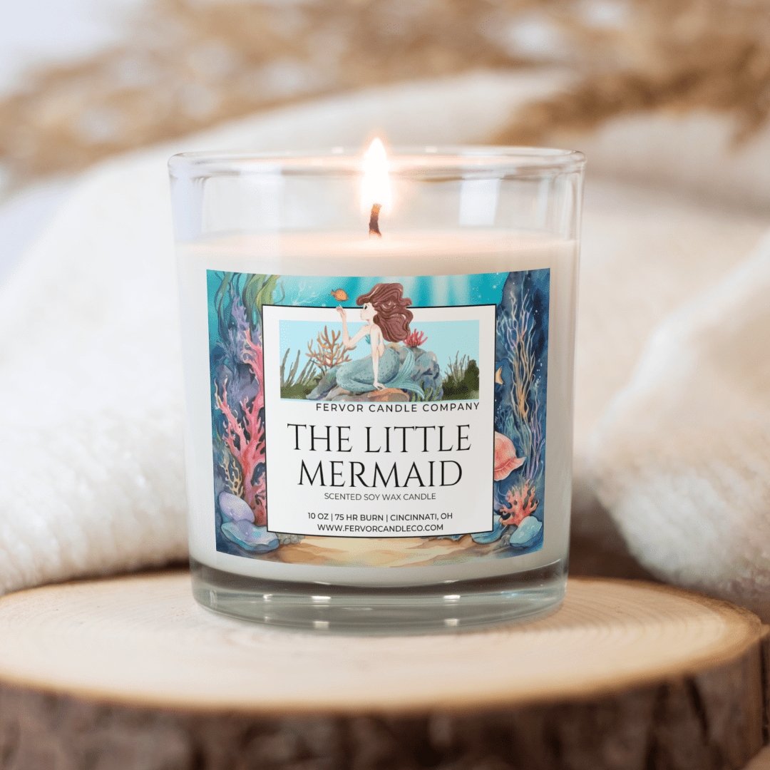 The Little Mermaid Candle