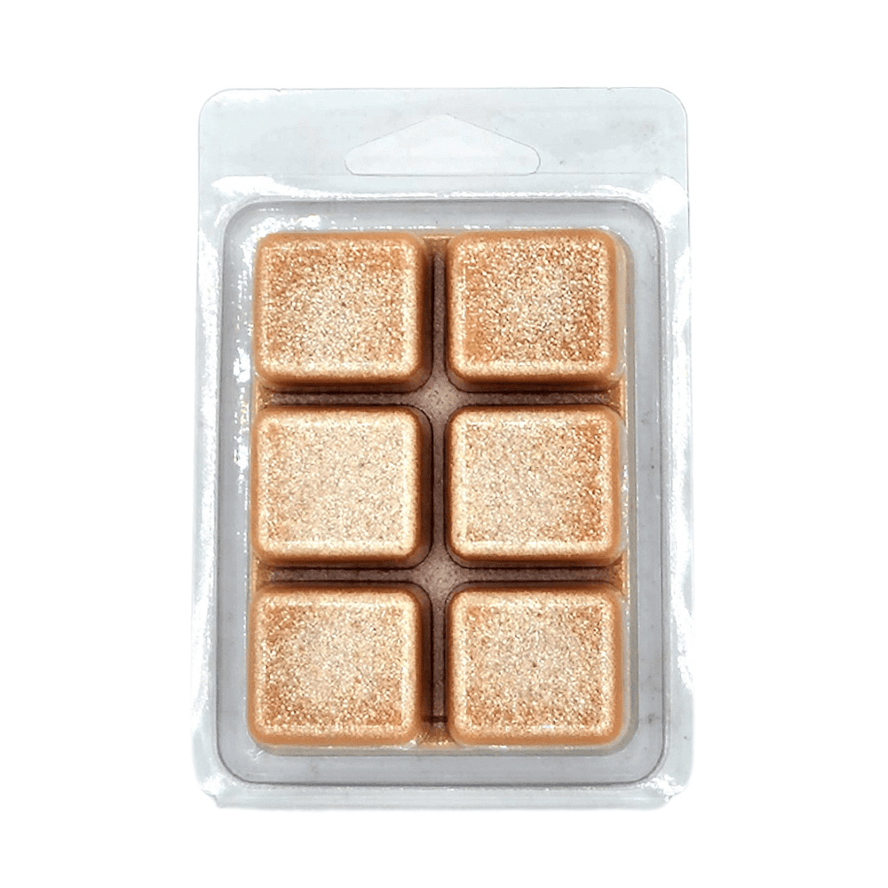Fervor Candle Company Banana Bread Glitter Wax Melt Tart