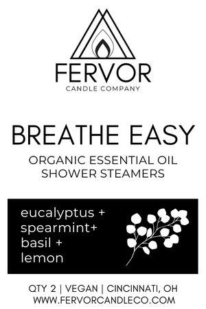 
                  
                    Fervor Candle Company Breathe Easy Shower Steamers
                  
                