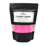 Fervor Candle Company Cherry Bomb Fizzy Bath Sprinkles