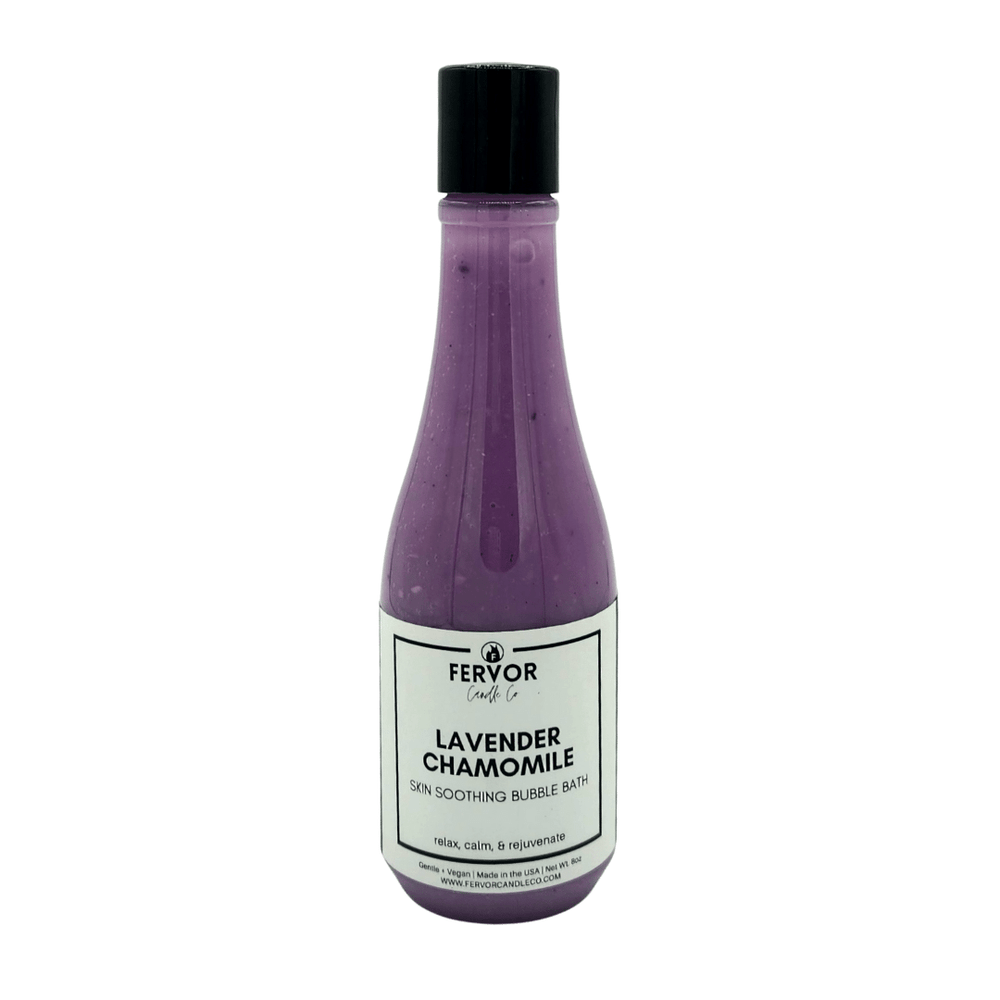 Fervor Candle Company Lavender Chamomile Skin Soothing Bubble Bath