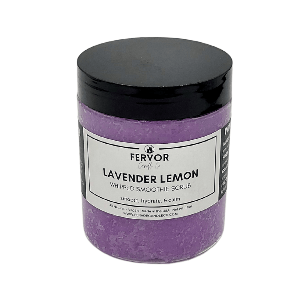Fervor Candle Company Lavender Lemon Whipped Body Scrub