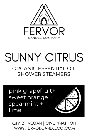 
                  
                    Fervor Candle Company Sunny Citrus Shower Steamers
                  
                