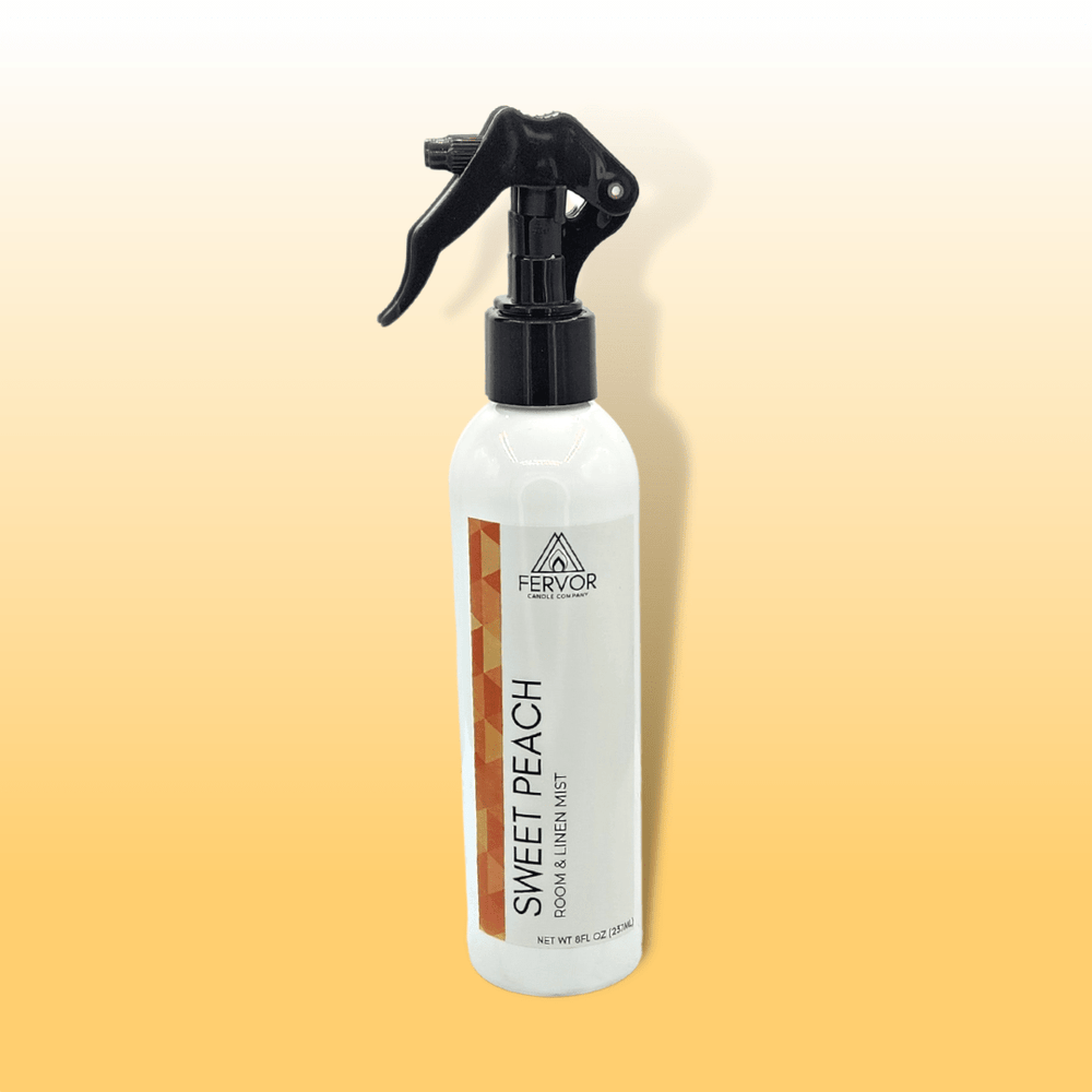 Fervor Candle Company Sweet Peach Room & Linen Mist